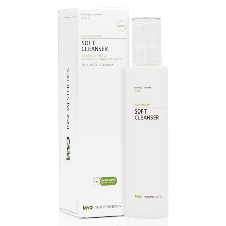 Innoaesthetics Очищувальний гель для чутливої шкіри SOFT CLEANSER, 200 мл