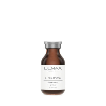 Demax Пилинг с полифенолами зеленого винограда и пептидами Alpha Botox Green Peel, 20 мл