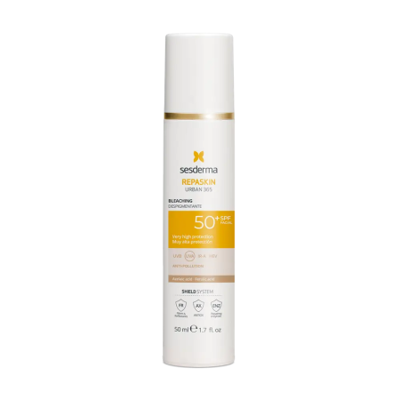 Сесдерма Депігментуючий сонцезахисний крем для обличчя SPF50 Sesderma Repaskin Urban 365 Despigmentante 50 мл