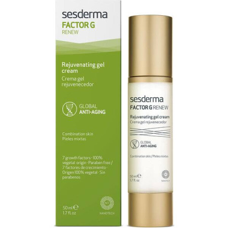 Сесдерма Factor G Renew Крем-гель омолаживающий для лица SesDerma Factor G Renew Rejuvenating Gel Cream, 50 мл