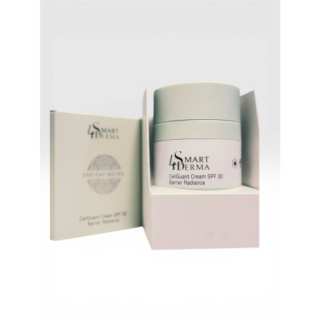 Smart4Derma CellGuard Cream SPF30 Barrier Radiance Экзосомальный дневной крем SPF 30 с NAD, 50 мл