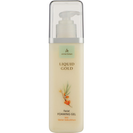 Anna Lotan Золотой очищающий гель Liquid Gold Facial Foaming Gel, 200 мл