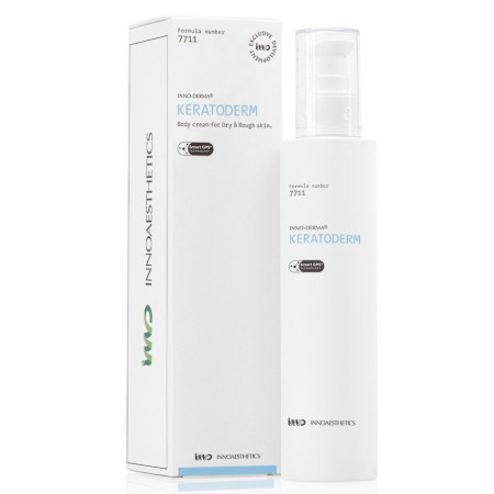 Innoaesthetics Зволожувальний крем для тіла із сечовиною KERATODERM, 200 мл