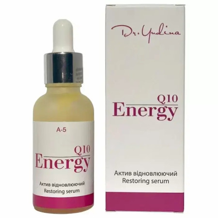 Dr. Yudina Сыворотка восстанавливающая для лица Energy Q10 30 мл