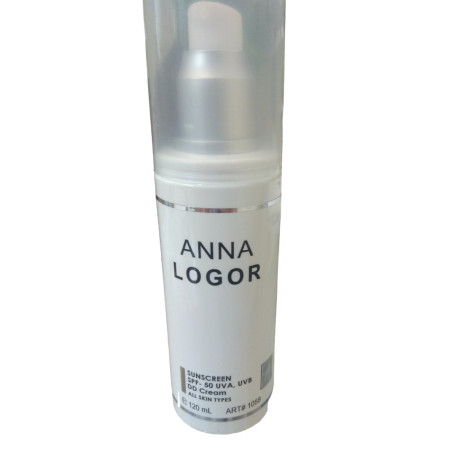 Anna Logor Sunscreen SPF 50 UVA, UVB DD солнцезащитный крем SPF 50 120 мл