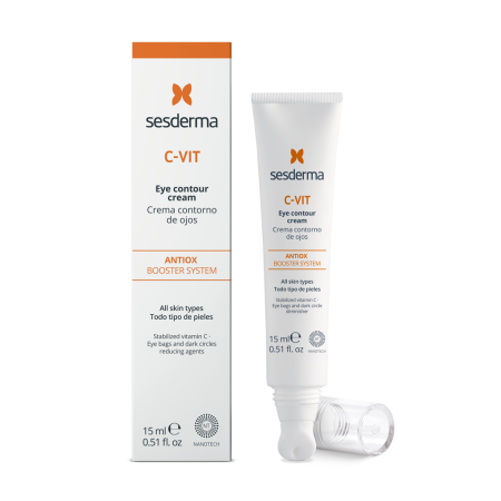 Сесдерма C-Vit Крем для контура вокруг глаз с витамином C SesDerma C-Vit Ceramic Eye Contour Cream, 15 мл