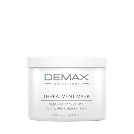 Demax Маска сужающая поры Каолин и травы Threament Mask for Oily and Problematic Skin, 500 мл