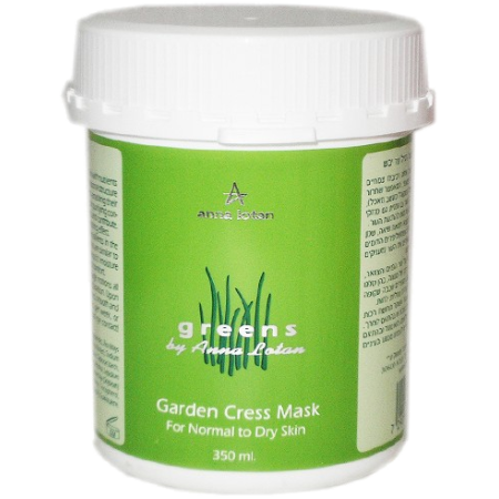 Anna Lotan Крес-салат маска Greens Garden Cress Mask, 350 мл