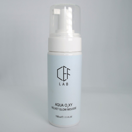 Шелковый антиоксидантный Мусс CEF Lab Aqua O2xy Velvet Glow Mousse, 150 мл