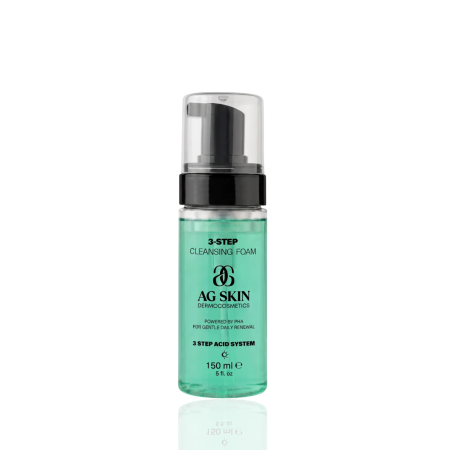 AG Skin 3-ЕТАПНА ОЧИЩУЮЧА ПІНКА 3-STEP CLEANSING FOAM, 150 мл