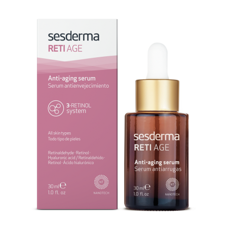 Сесдерма Reti-Age Омолаживающая сыворотка для лица с ретинолом SesDerma Reti-Age Antiaging Serum, 30 мл