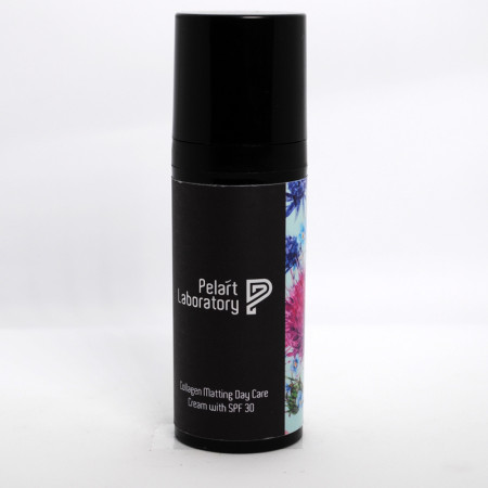 Пеларт Дневной крем с коллагеном SPF 30 светлый тон Pelart Laboratory Trifolium