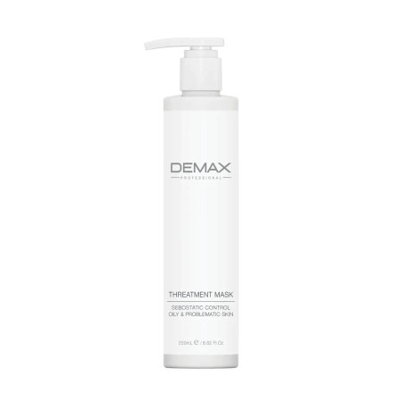 Demax Маска звужуюча пори Каолін і трави Threament Mask for Oily and Problematic Skin, 250 мл