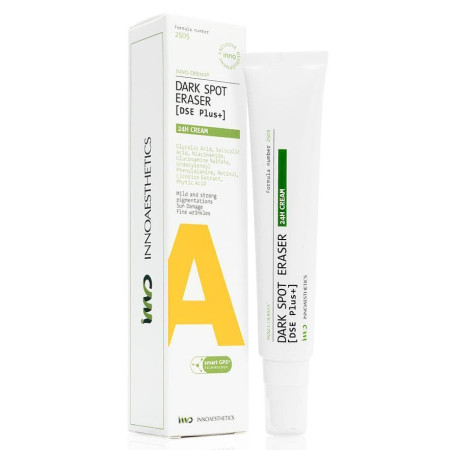 Innoaesthetics Крем з кислотами, ретинолом для освітлення шкіри DARK SPOT ERASER 24H CREAM, 50 мл
