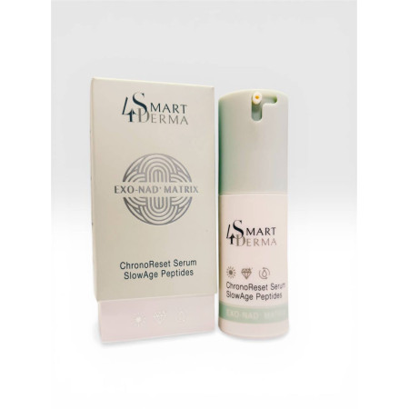 Smart4Derma ChronoReset Serum SlowAge Peptides Интенсивная SOS сыворотка с экзосомами и NAD, 30 мл