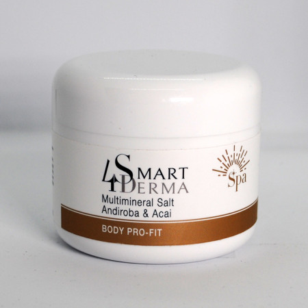 Smart4Derma Multimineral Salt Andiroba&Acai Мультиминеральная соль для рук и тела с маслом андыробы и асаи 100 г