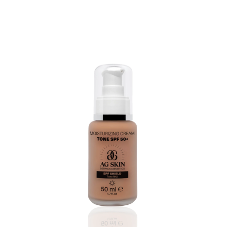 AG Skin Увлажняющий крем с тоном Moisturising cream TONE №2 SPF 50+, 50 мл