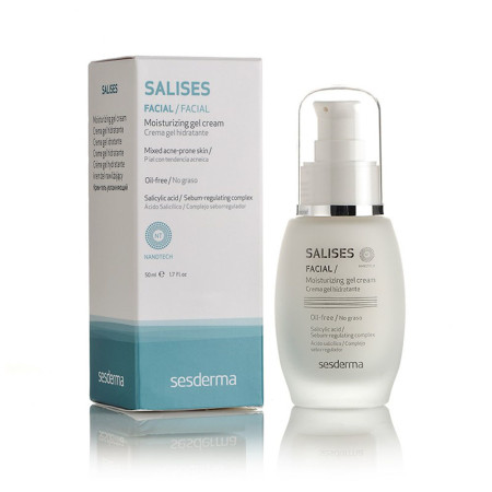 Сесдерма Salises Увлажняющий крем-гель SesDerma Salises Facial Moisturizing Gel Cream, 50 мл