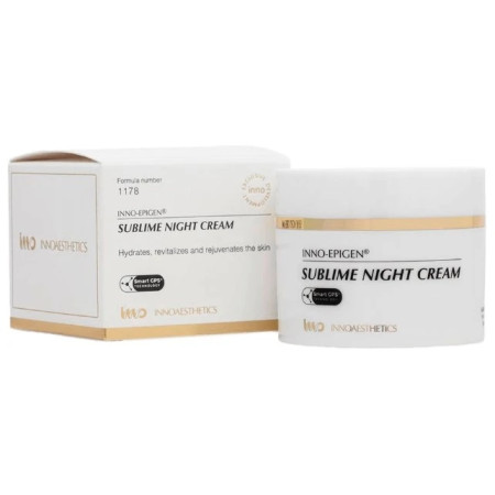 Innoaesthetics Нічний епігенетичний крем з anti-age ефектом EPIGEN SUBLIME NIGHT CREAM, 50 мл