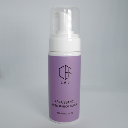 Мицеллярный антиоксидантный мусс CEF Lab Renaissance Micelar Glow Mousse, 150 мл