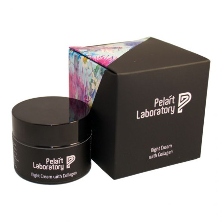 Пеларт Ночной крем для лица с коллагеном Pelart Laboratory Trifolium Pretense Line Night Cream With Collagen 50 мл