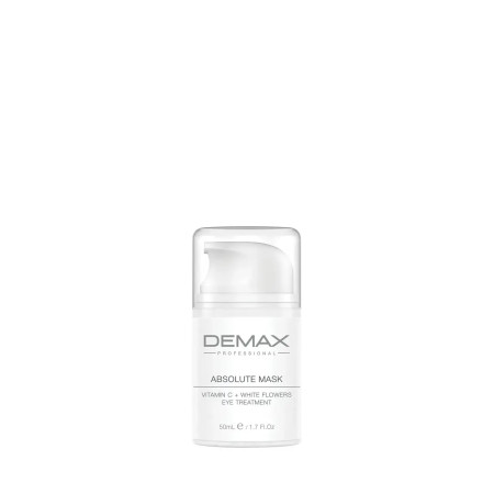 Demax Мультивитаминная маска для глаз «Витамин С и белые цветы» Absolute mask Vitamin C+ White Flowers, 50 мл